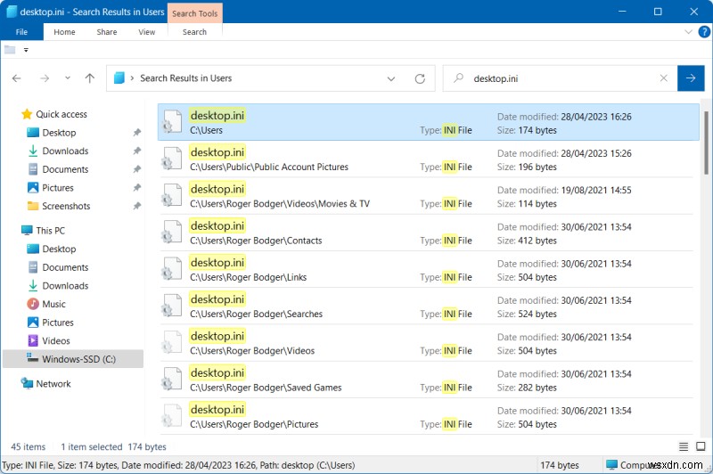 หยุด Notepad จากการเปิดอัตโนมัติเมื่อเข้าสู่ระบบ Windows:แก้ไขปัญหา Desktop.ini 
