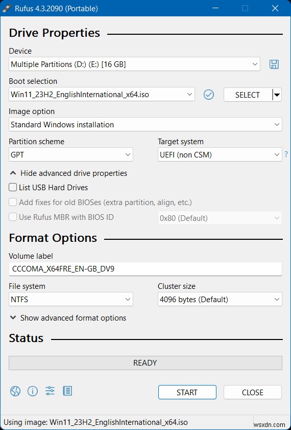 Rufus:เครื่องมือ Windows ที่เชื่อถือได้สำหรับการสร้างไดรฟ์ USB ที่สามารถบู๊ตได้ 