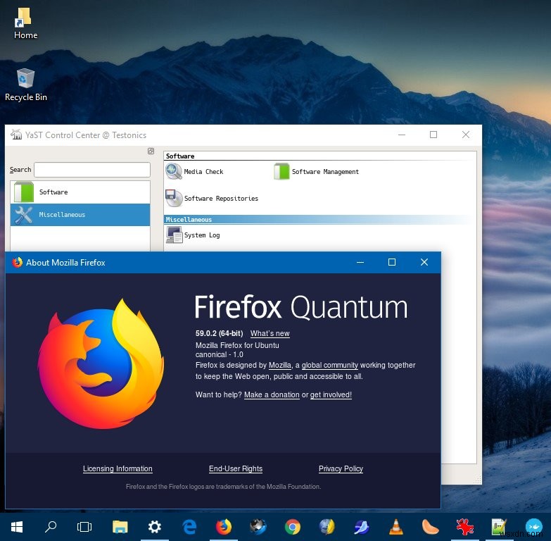 ระบบย่อย Windows สำหรับ Linux:เรียกใช้ Linux Distros และแอพบน Windows 10 