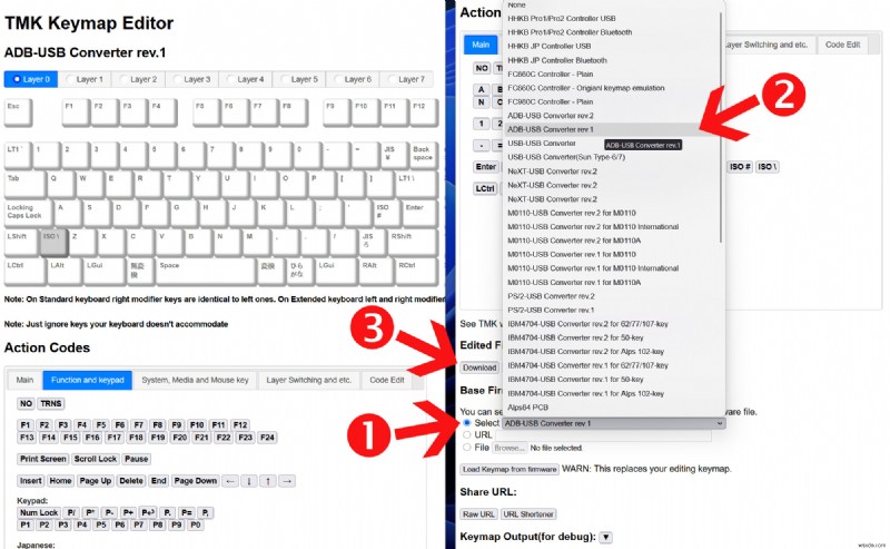 ฉันสร้างอะแดปเตอร์ ADB เป็น USB ที่กำหนดค่าได้เพื่อฟื้นฟูคีย์บอร์ด Apple ปี 1990 บน Windows ได้อย่างไร