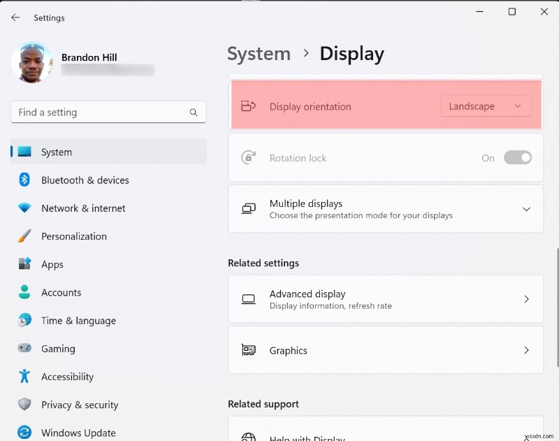 หมุนจอภาพของคุณบน Windows 11 หรือ 10:คำแนะนำทีละขั้นตอน